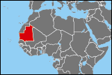 Map of Mauritania small image