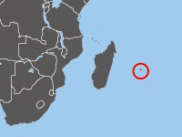 Location of Mauritius