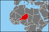 Map of Niger small image