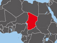 Location of Chad