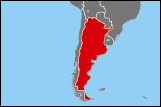 Map of Argentina small image