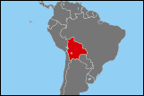 Map of Bolivia small image