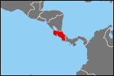 Map of Costa Rica small image