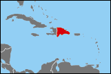 Map of Dominican Republic small image