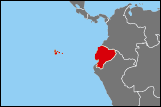 Map of Ecuador small image