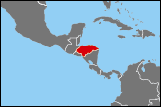 Map of Honduras small image