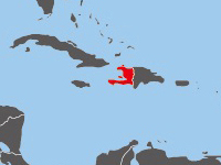 Location of Haiti
