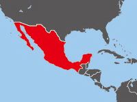 Location of Mexico