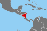 Map of Nicaragua small image