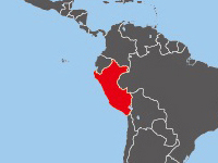 Location of Peru
