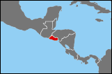 Map of El Salvador small image