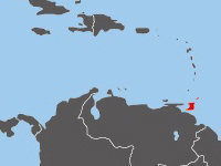 Location of Trinidad and Tobago