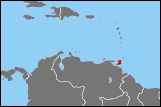 Map of Trinidad and Tobago small image