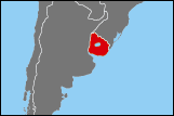Map of Uruguay small image