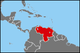 Map of Venezuela small image