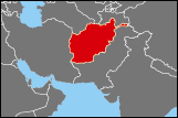 Map of Afghanistan small image