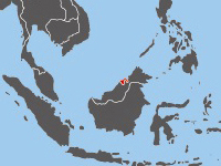 Location of Brunei