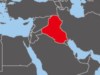 Location of Iraq