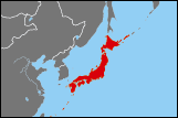 Map of Japan small image