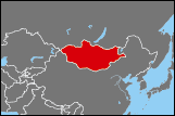 Map of Mongolia small image