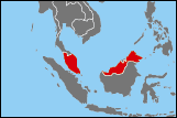 Map of Malaysia small image