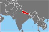 Map of Nepal small image