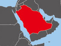 Location of Saudi Arabia