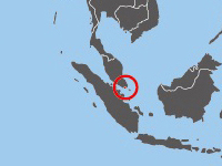 Location of Singapore