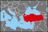 Map of Turkey small image