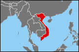 Map of Vietnam small image
