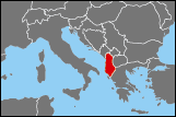 Map of Albania small image