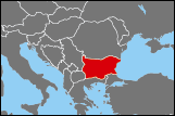 Map of Bulgaria small image