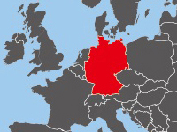 Location of Germany