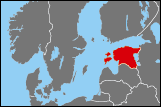 Map of Estonia small image