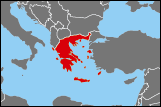 Map of Greece small image