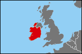 Map of Ireland small image