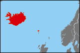 Map of Iceland small image