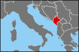 Map of Montenegro small image