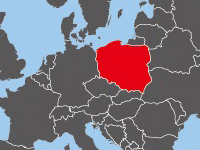Location of Poland