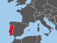 Location of Portugal