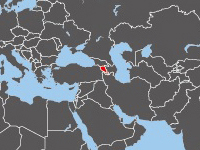 Location of Armenia