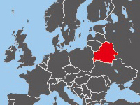 Location of Republic of Belarus