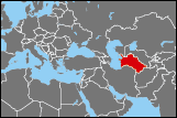 Map of Turkmenistan small image