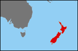 Map of New Zealand small image