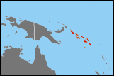 Map of Solomon Islands small image