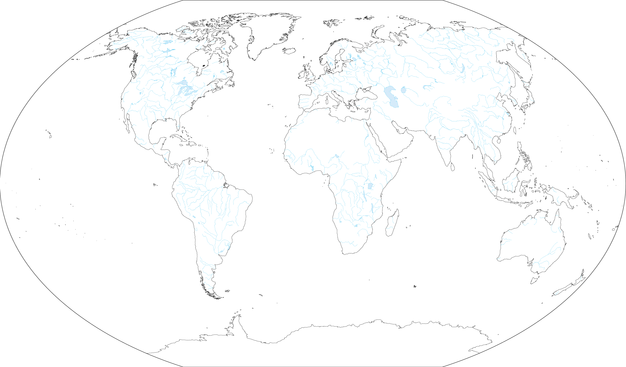 Winker projection - Europe center (Without borders) image