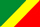 コンゴ共和国の小さな国旗画像