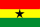 ガーナの小さい国旗画像