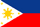 フィリピンの小さな国旗画像