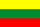 リトアニアの小さい国旗画像